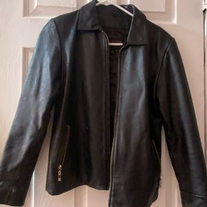 Leather jacket